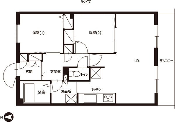 日々の生活を考えた住宅デザインのイメージ