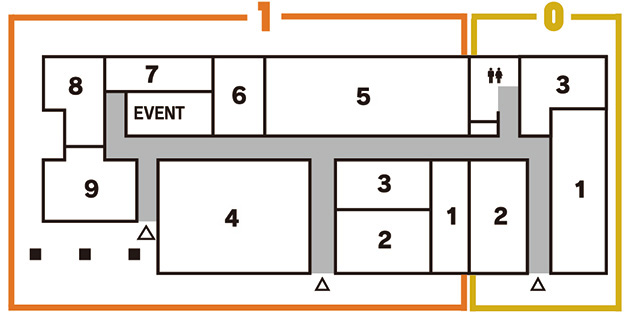 SHOP MAP 0 & 1